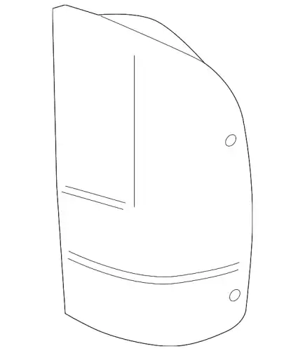 Фонарь задний FORD YL5Z-13404-AA