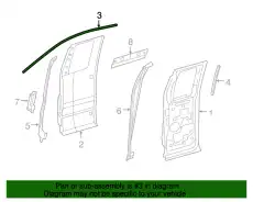 Ручка двери FORD 4L3Z-18253A21-AA