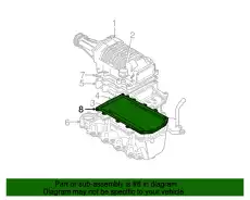 Прокладка коллектора FORD 1L3Z-9461-BA