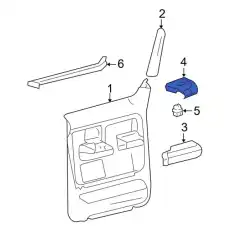 Ручка двери FORD 4L3Z-14525-BAB