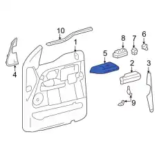 Ручка двери FORD 4L3Z-14525-BAB