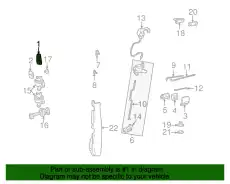 Ручка двери FORD 2L3Z-1826605-AAA