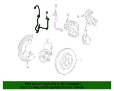 Датчик ABS FORD 8G1Z-2C190-A