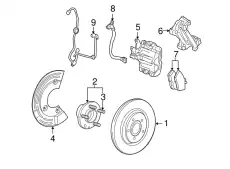 Датчик ABS FORD 8G1Z-2C190-A