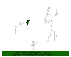 Ручка двери FORD 4L3Z-1526605-AAA