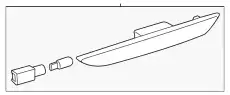 Фонарь задний FORD FR3Z-15A101-A