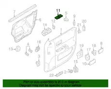 Ручка двери FORD BA8Z14528AA