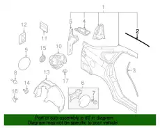 Ручка двери FORD 8S4Z-5443749-A