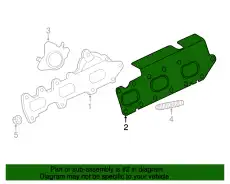 Прокладка BL3Z-9448-C FORD