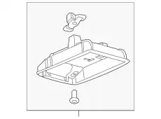 Кронштейн консоли центральной BC3Z26045B34B FORD