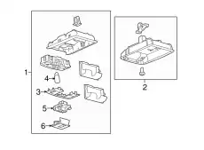 Кронштейн консоли центральной BC3Z26045B34B FORD