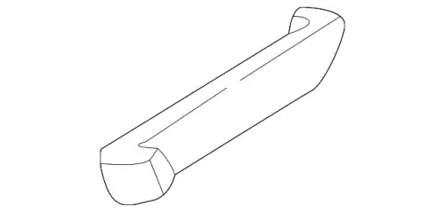 Кронштейн бампера F87Z-17859-AA FORD