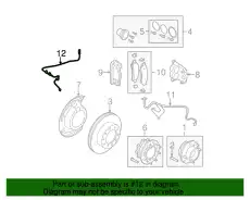 Датчик ABS FORD BC3Z-2C204-B
