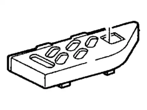 Ручка двери FORD 6W7Z-14528-BA