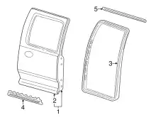 Ручка двери FORD 2C6Z-16253A24-AA
