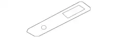 Ручка двери FORD 7L1Z-14527-BA