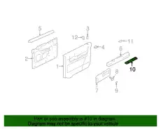 Ручка двери FORD 7L1Z-14527-BA