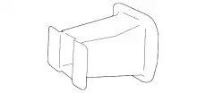 Кронштейн бампера 6W1Z-17753-A FORD