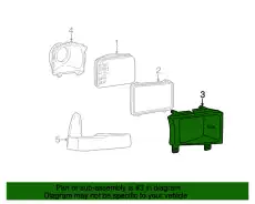 Облицовка фары F81Z-13064-AAA FORD