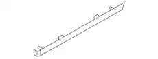 Молдинг обшивки двери AE9Z-7420942-AC FORD