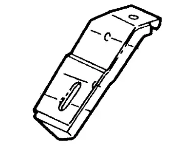 Кронштейн опоры двигателя F7UZ-6028-BB FORD