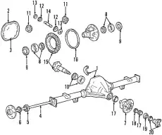 Обойма подшипника B8QH-4616-C FORD