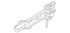 Ручка двери FORD 9T1Z6126685D
