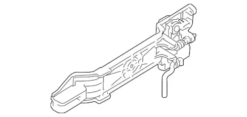 Ручка двери FORD 9T1Z6126685D