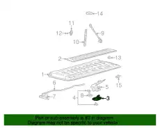 Ручка двери FORD 7L3Z-9943400-AA