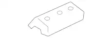 Кронштейн бампера 1L5Z-17E814-BA FORD
