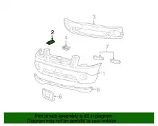 Кронштейн бампера 1L5Z-17E814-BA FORD