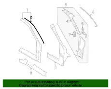Ручка двери FORD 8S4Z-63247A31-A