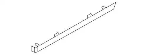 Молдинг обшивки двери AE9Z-7420942-BB FORD