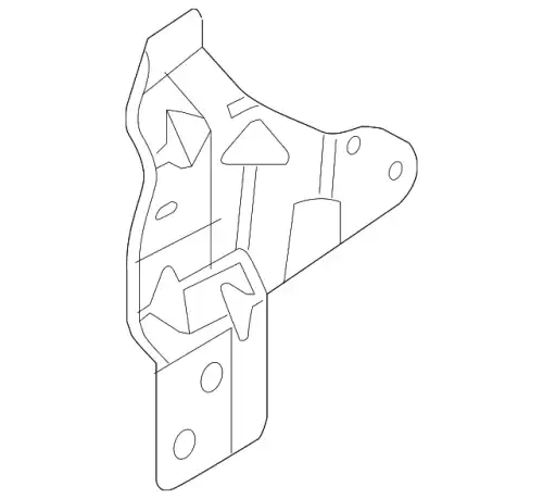 Кронштейн крыла 3T1Z-16D186-A FORD