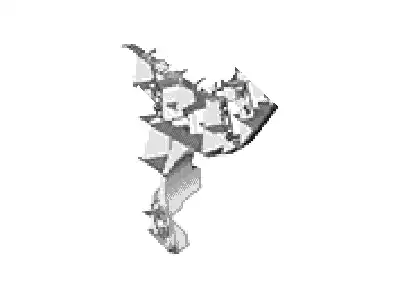 Кронштейн бампера DS7Z-17787-A FORD