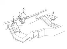 Кронштейн опоры двигателя F5UZ-6030-A FORD