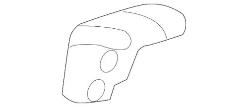 Кронштейн бампера 1W6Z-17C810-BA FORD