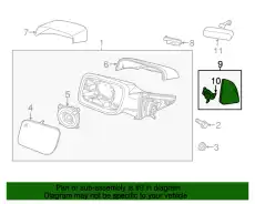 COVER BB5Z-17K709-AC FORD