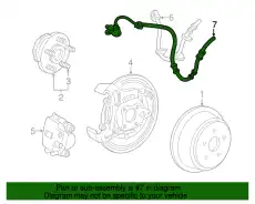 Датчик ABS FORD 3F2Z-2C216-AA