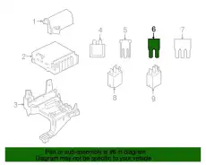 CIRCUIT BREAKER ASY DG9Z-14526-UA FORD