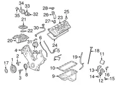 Прокладка коллектора FORD 1L3Z-9439-BB