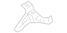 Кронштейн крыла 9H6Z-16A023-A FORD