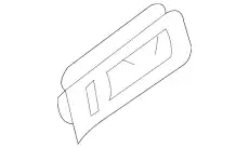 Ручка двери FORD 8L8Z-7822600-BA