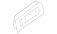 Ручка двери FORD 8L8Z-7822600-BB
