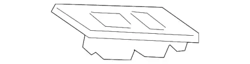 Ручка двери FORD 6L2Z-14524-CAD