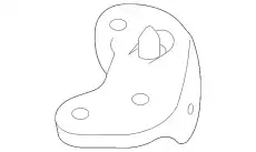 Кронштейн пола BE8Z-5596-B FORD