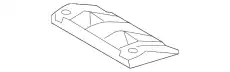 Кронштейн бампера AL3Z-17C947-A FORD