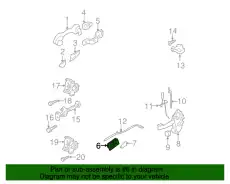 Ручка двери FORD 8L8Z-7822600-BE