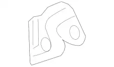 Кронштейн крепления подвески 8W7Z-5531-A FORD