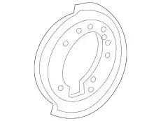 Тормозной диск FORD 1L2Z-2C028-AB ,